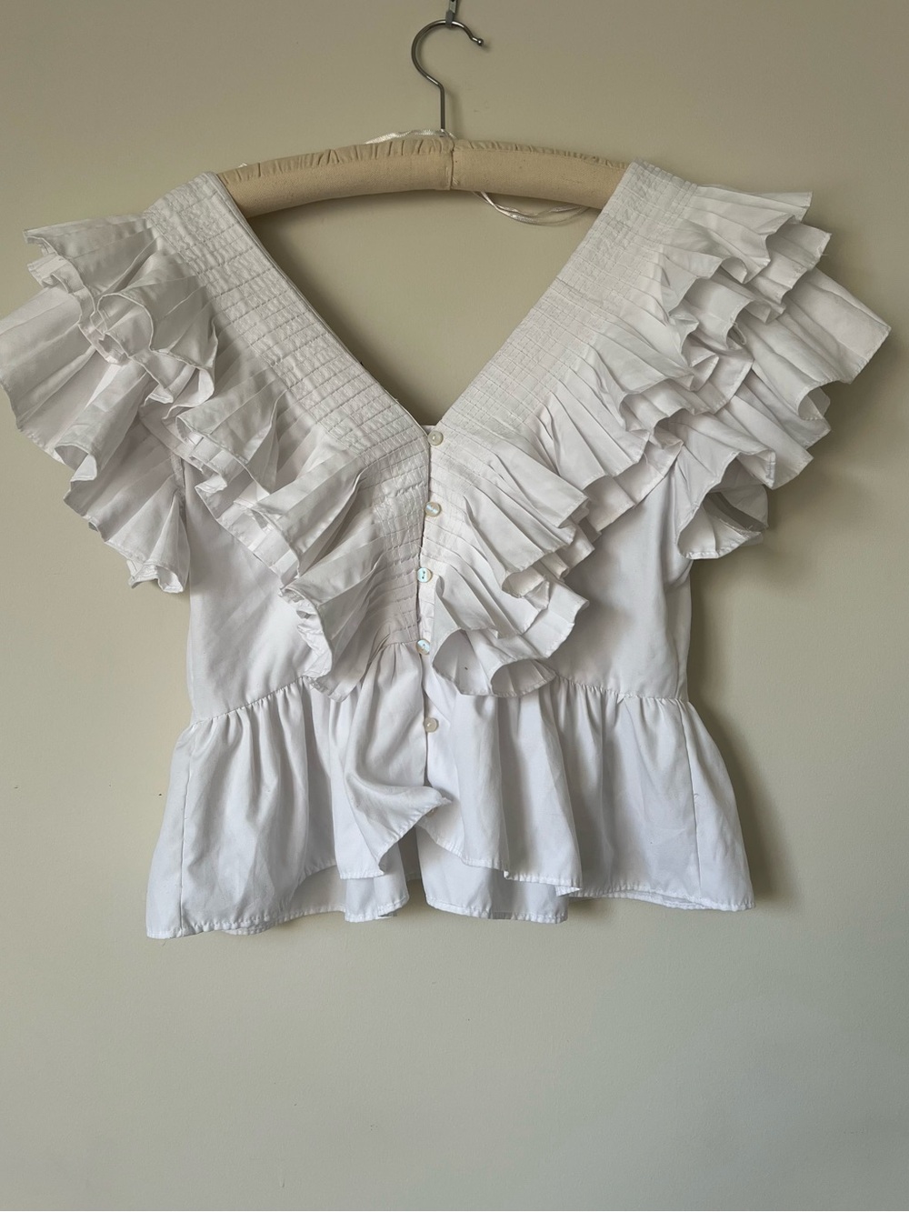 Zara Ruffle Top